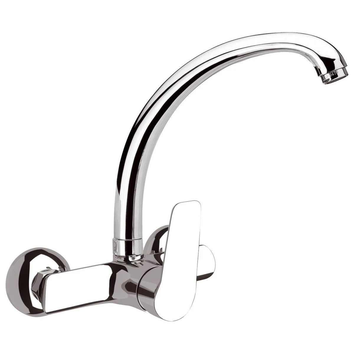 GRUPPO LAVELLO A PARETE CON BOCCA GIREVOLE LINEA ESSENZA