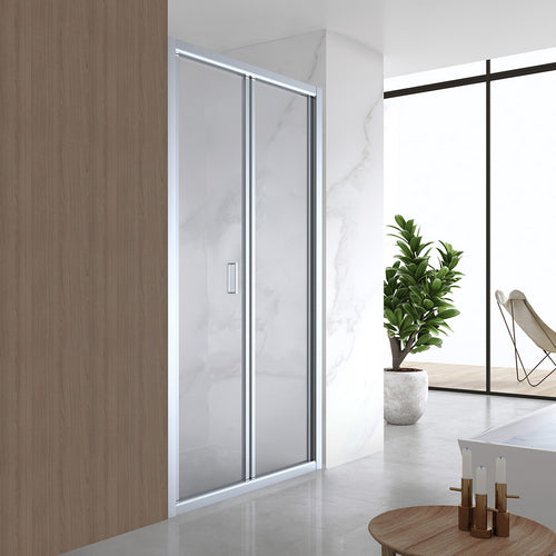 PORTA DOCCIA A LIBRO CRISTALLO LINEA ESSENTIAL