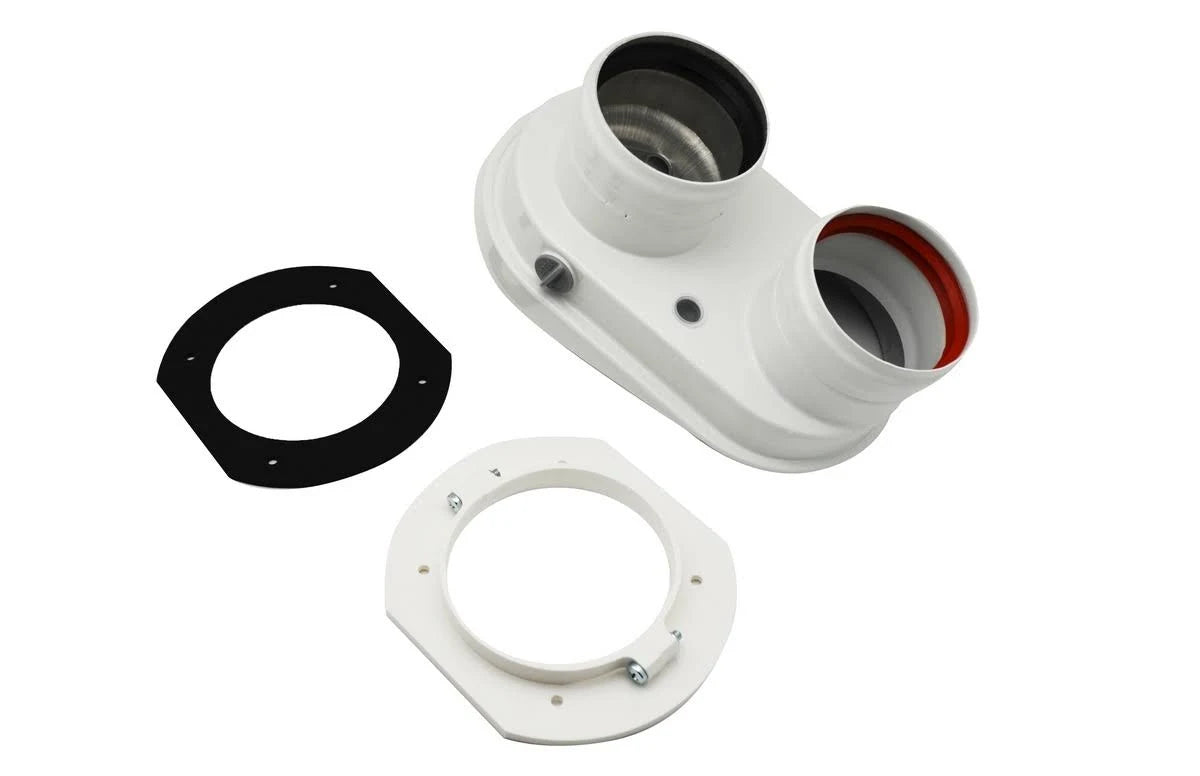 SDOPPIATORE 60/100 CON PRESE ANALISI COMBUSTIONE