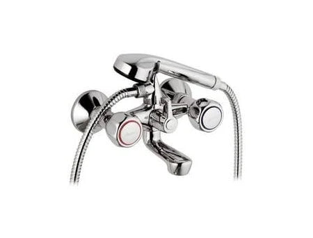 GRUPPO ESTERNO VASCA CON DOCCETTA LINEA DOMINO