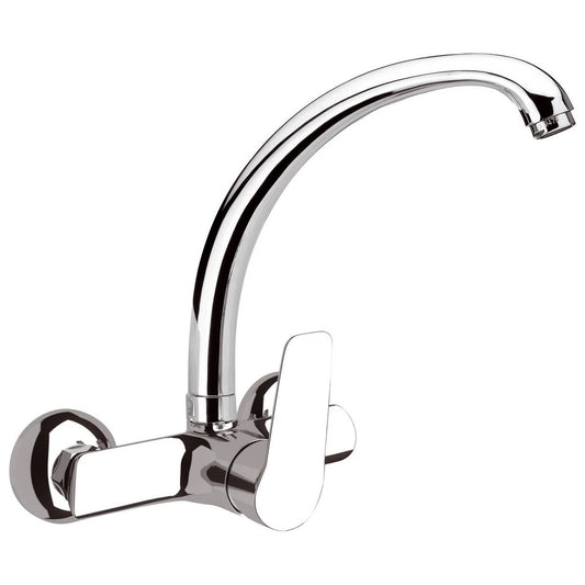 GRUPPO LAVELLO A PARETE CON BOCCA GIREVOLE LINEA ESSENZA