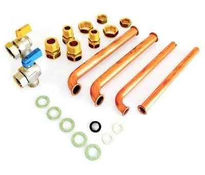 KIT RACCORDI 2 RUBINETTI (GAS E FREDDA)