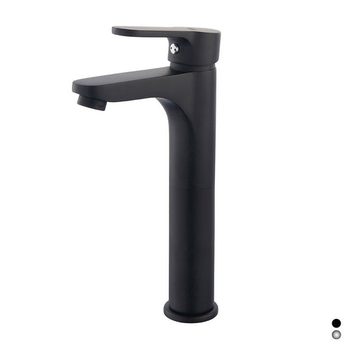 MISCELATORE MONOCOMANDO LAVABO ALTO CM 23,5 SERIE PACO