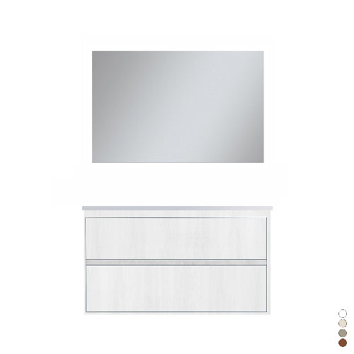 MOBILE BAGNO SOSPESO LINEA ELEGANCE L.100 CM