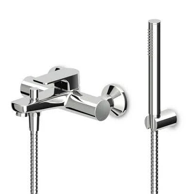 MONOCOMANDO VASCA-DOCCIA ESTERNO C/ACCESSORI SERIE WIND