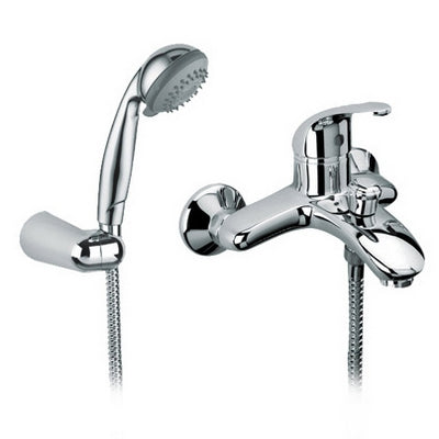 MONOCOMANDO VASCA ESTERNO CON DOCCETTA E FLESSIBILE SERIE DESIA