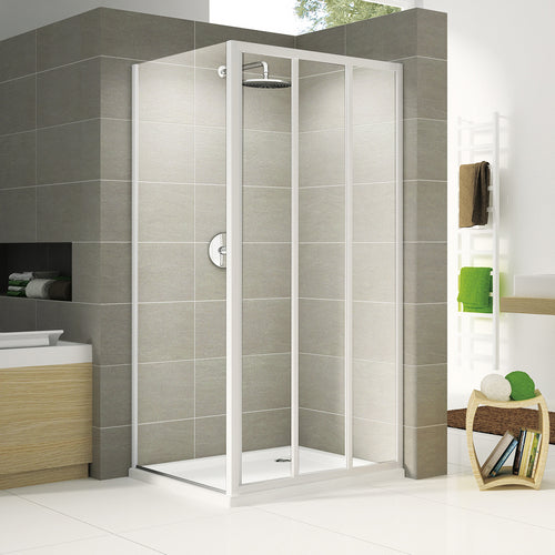 NICCHIA DOCCIA 3 ANTE SCORREVOLI TRIS LUX ACRILICO