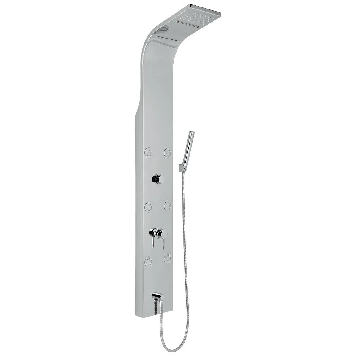 PARETE ATTREZZATA MULTIFUNZIONE MOD.VITTORIA CON LED