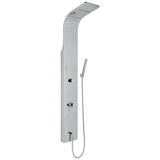 PARETE ATTREZZATA MULTIFUNZIONE MOD.VITTORIA CON LED