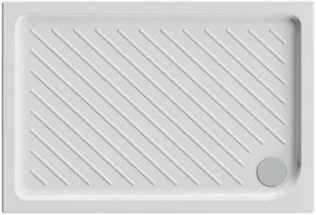 PIATTO DOCCIA RETTANGOLARE IN CERAMICA DOLOMIYE GEMMA 2 H.7